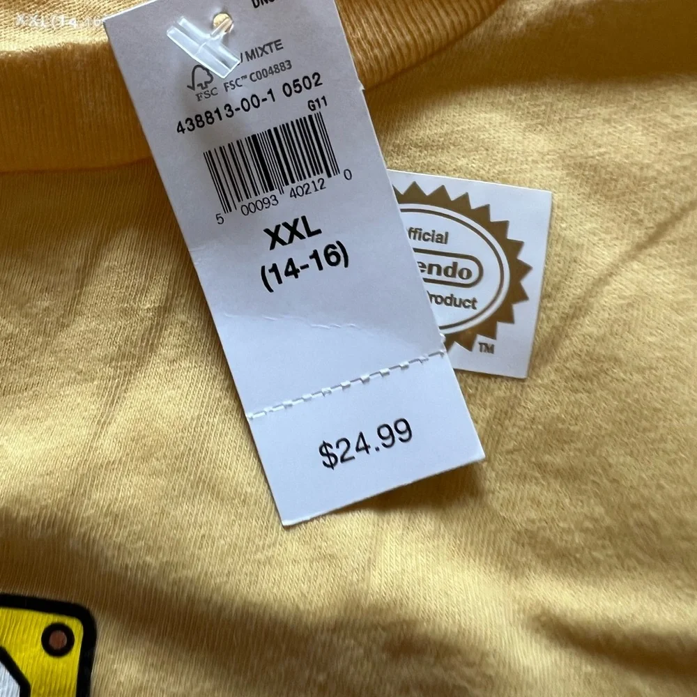 Gap Nintendo NEW NWT Nintendo Super Mario Cotton Tee youth boys
